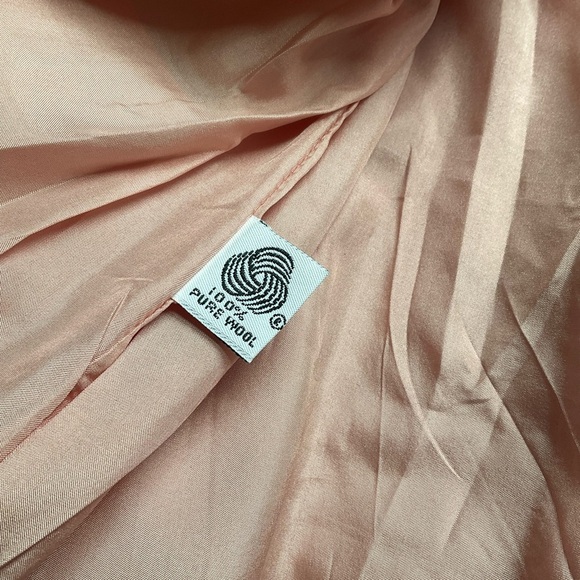 OKW Blazer Pink Wool Luxury Button Down Lightweight Boutique Size Medium - Picture 9 of 12